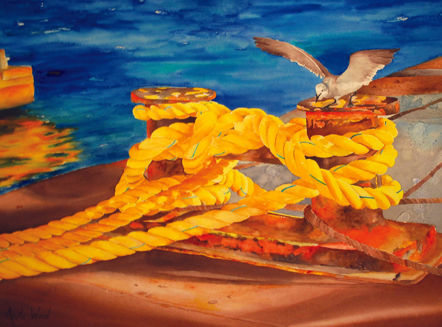 PRINT Down by the Docks