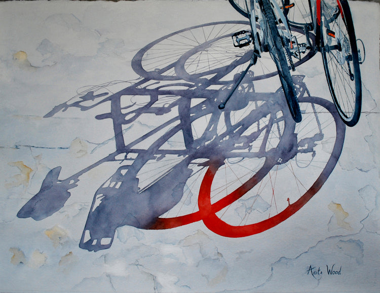 Shop Bicycles in Watercolor