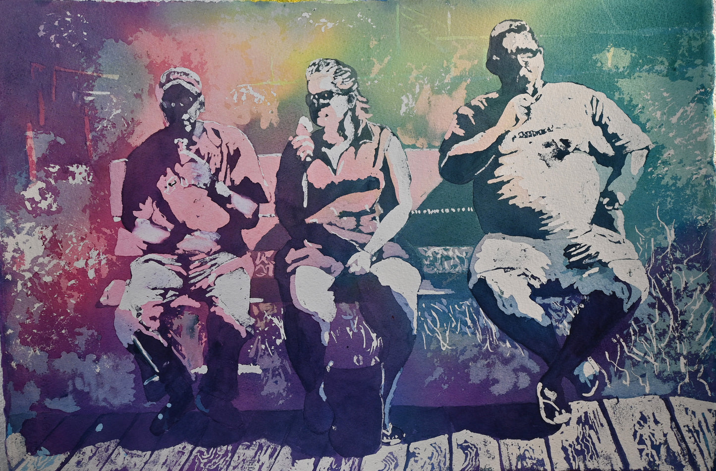 Watercolor Pour Preview Videos | Studio Time