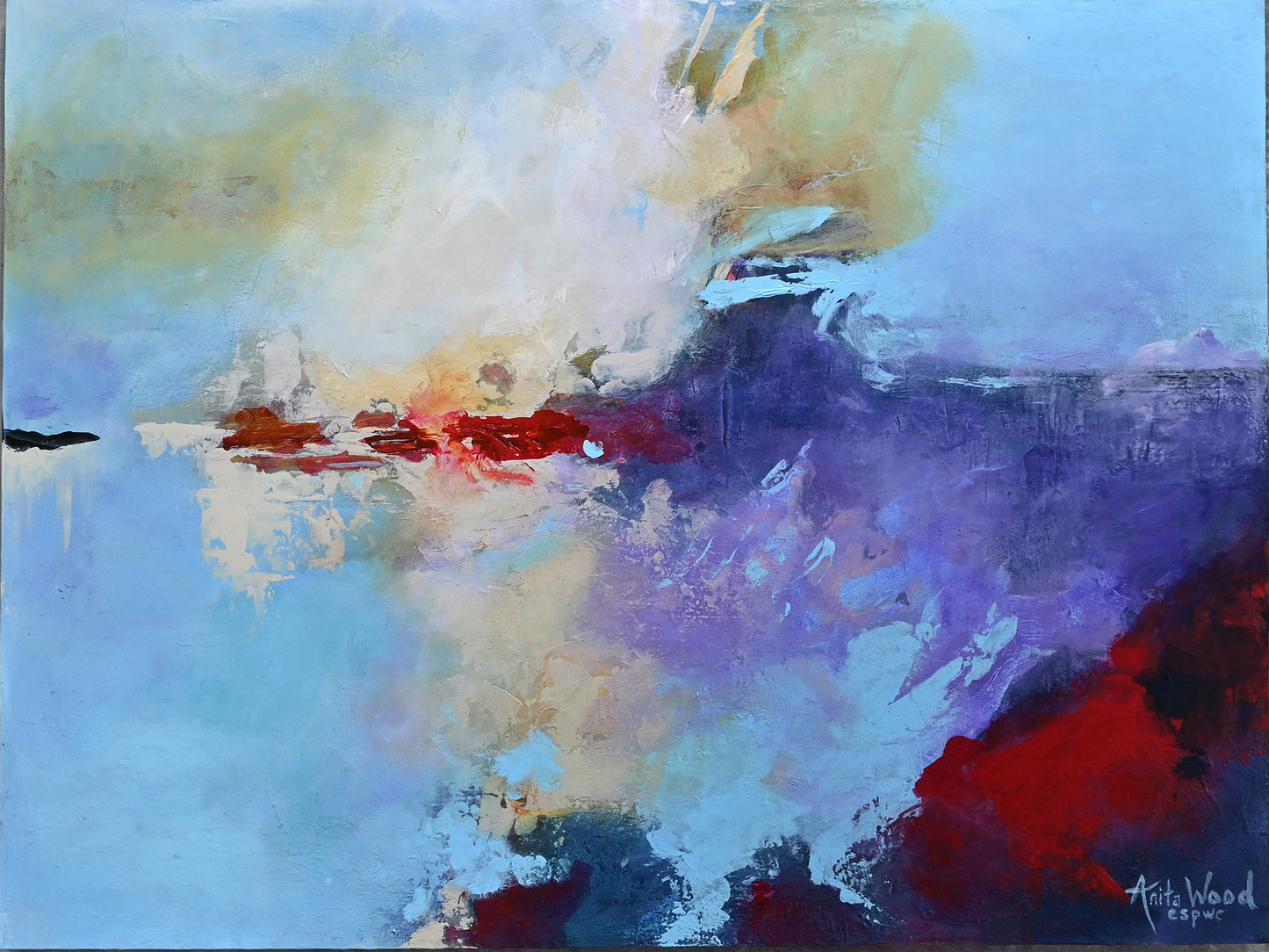 Beginning, a Zoom Workshop in Acrylics
