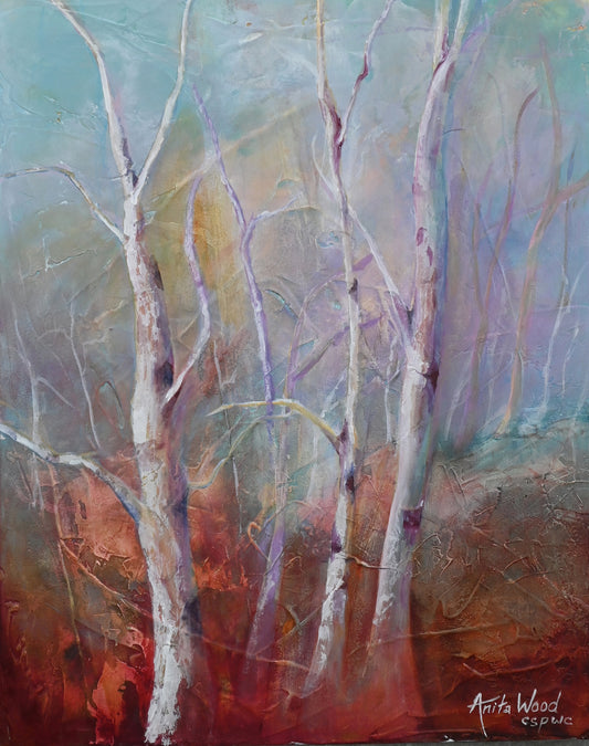 Birches Along the Huron